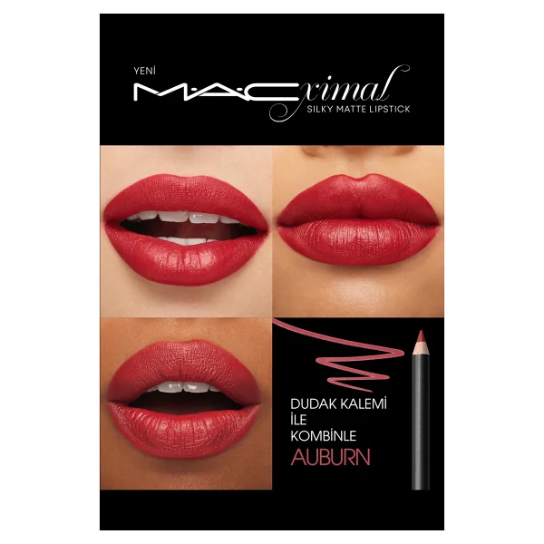 M.A.C Macximal Silky Matte Ring The Alarm Stick Ruj - Görsel 5
