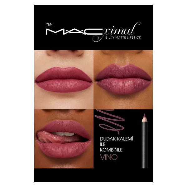 M.A.C Macximal Silky Matte Captive Audience Stick Ruj - Görsel 5