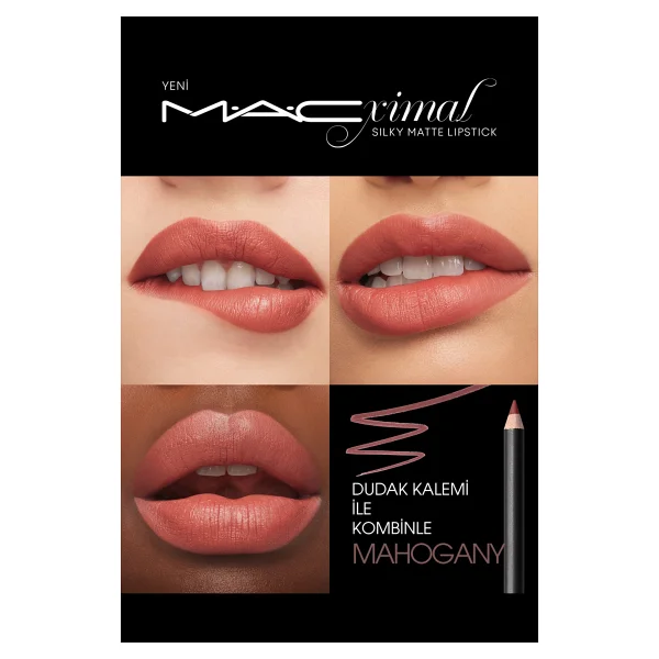 M.A.C Macximal Silky Matte Warm Teddy Stick Ruj - Görsel 5