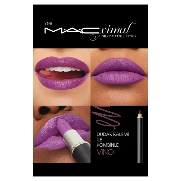 M.A.C Macximal Silky Matte Everybody's Heroine Ruj - Görsel 5
