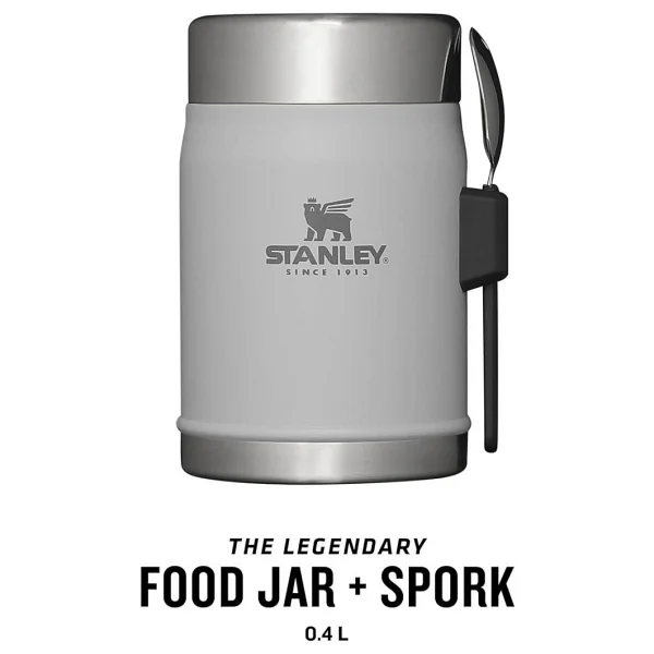 Stanley The Legendary Food Jar + Spork 0.4l Ash 2.0 10-09382-111 - Gri - Görsel 3