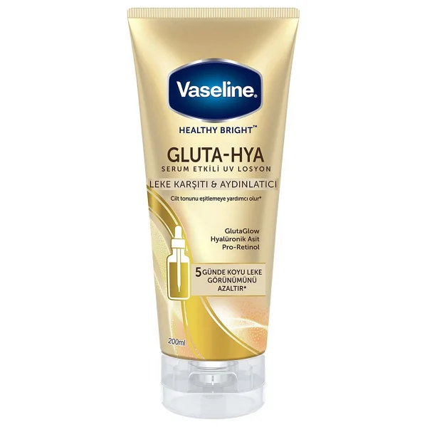 Vaseline Gluta Hya Serum Etkili Leke Karşıtı Losyon 200 Ml Canlandırıcı Etki İle Unisex Kullanıma Uygun - Görsel 2