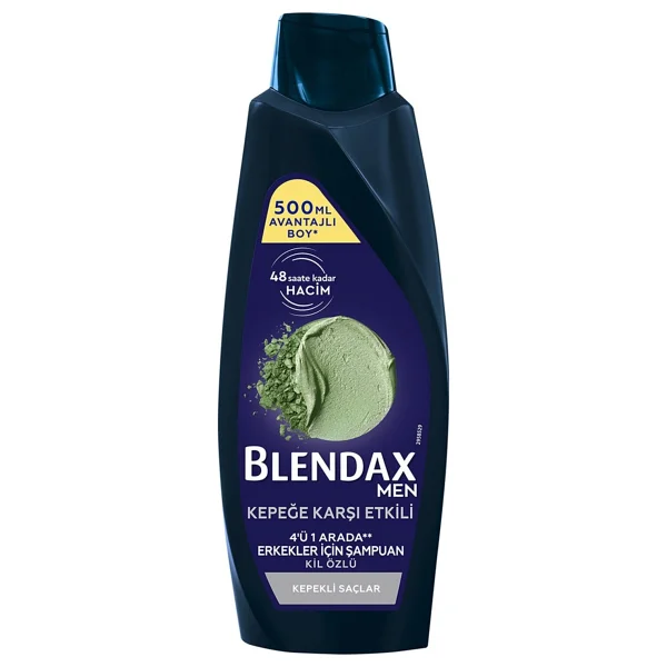 Blendax Men Kil Özlü Kepeğe Karşı Şampuan 550 Ml - Görsel 2