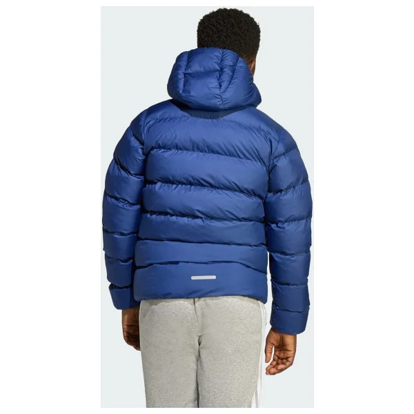 Adidas Synthetic Down Jw2453-Jl7431 Kapüşonlu Lacivert Çocuk Şişme Mont - Görsel 5