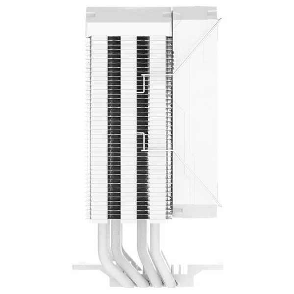 Dragos Dıgıtal Isı Göstergeli 4 Isı Borulu 3000rpm 220w Intel & AMD Beyaz Kule Tipi CPU Soğutucu - Görsel 3
