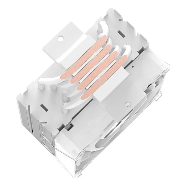 Dragos Dıgıtal Isı Göstergeli 4 Isı Borulu 3000rpm 220w Intel & AMD Beyaz Kule Tipi CPU Soğutucu - Görsel 5