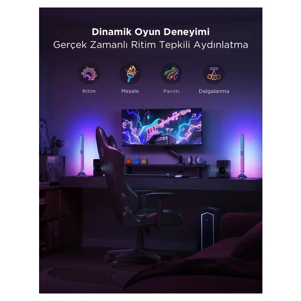 Govee Gaming Pro Aydınlatma Barları - Görsel 4
