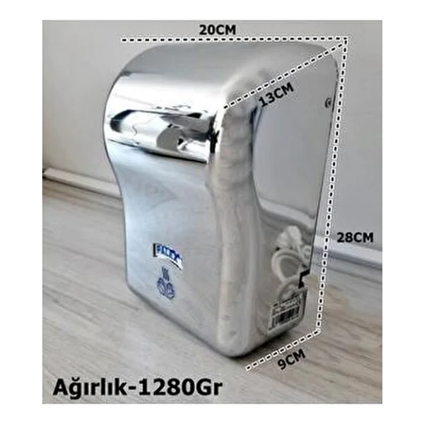 Palex 2000 W El Kurutma Makinesi - Siyah - Görsel 6