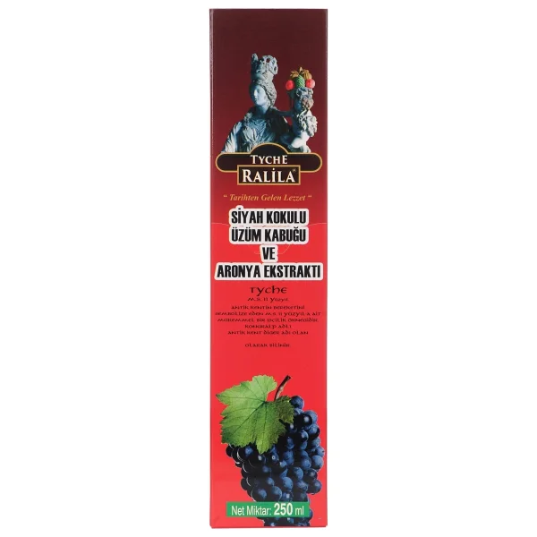 Ralila Siyah Kokulu Üzüm Kabuğu Ve Aronya Özü 250 Ml - Görsel 3