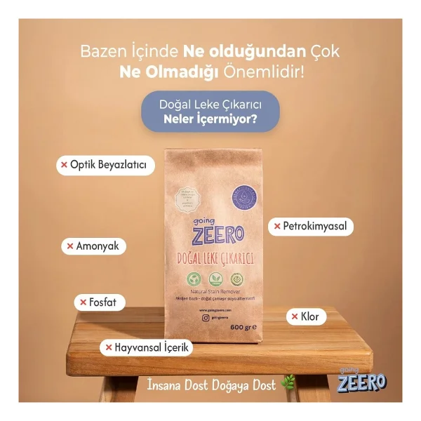 Going Zeero Oksijen Bazlı Leke Çıkarıcı 600 Gr - Görsel 2