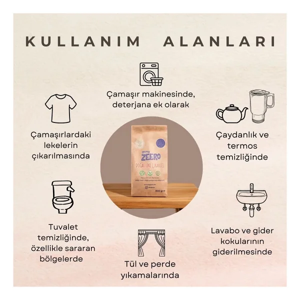 Going Zeero Oksijen Bazlı Leke Çıkarıcı 600 Gr - Görsel 3