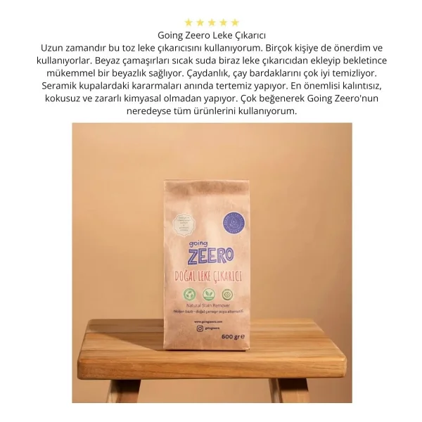 Going Zeero Oksijen Bazlı Leke Çıkarıcı 600 Gr - Görsel 4