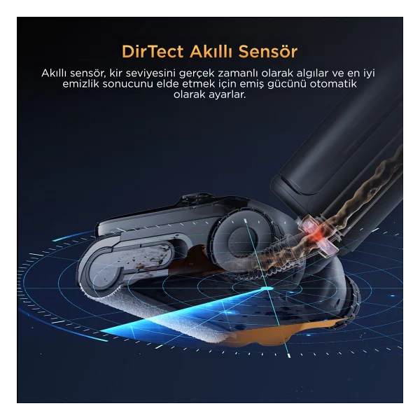 Roborock F25 Ultra Islak Kuru Dikey Süpürge - Görsel 7