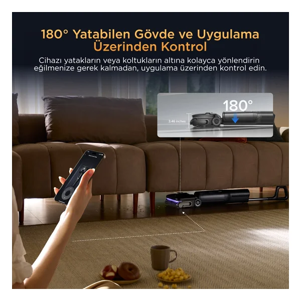 Roborock F25 Ultra Islak Kuru Dikey Süpürge - Görsel 9
