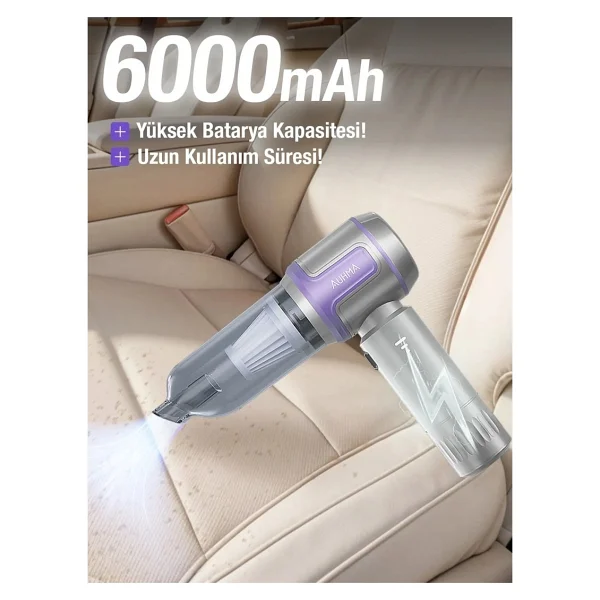 Auhma Ahv-09 Şarjlı Araç Süpürgesi - Görsel 4