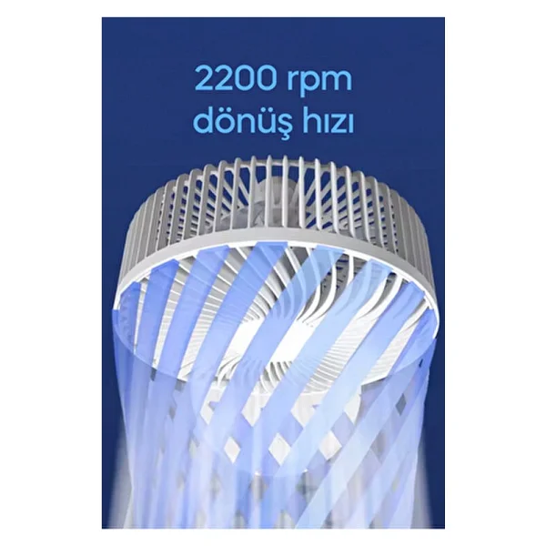Sinbo Mini Vantilatör Masaüstü 20 W Sessiz Çalışma Özelliği İle 30 Cm Fan Çapı - Görsel 5
