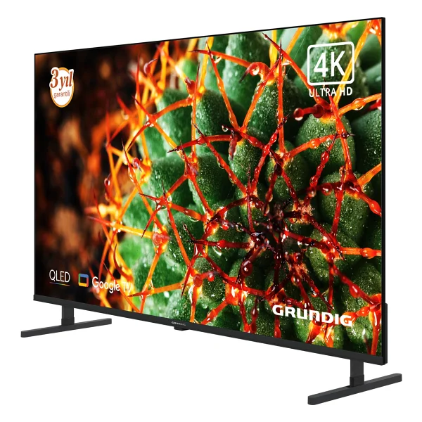 Grundig 55 Gq 700a 4K Ultra HD 55" 139 Ekran Uydu Alıcılı Google Smart QLED TV - Görsel 3