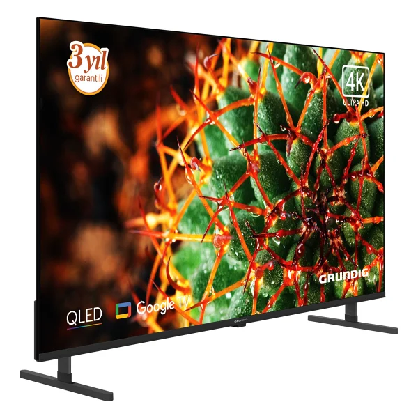 Grundig 55 Gq 700a 4K Ultra HD 55" 139 Ekran Uydu Alıcılı Google Smart QLED TV - Görsel 2