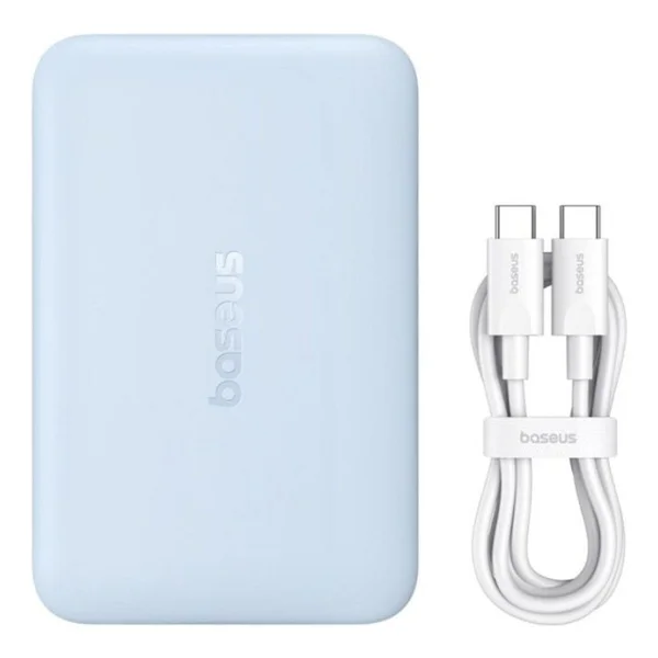 Baseus Enerfill Fm11 Mavi 10000 mAh Hızlı Şarj Magsafe Powerbank - Görsel 4