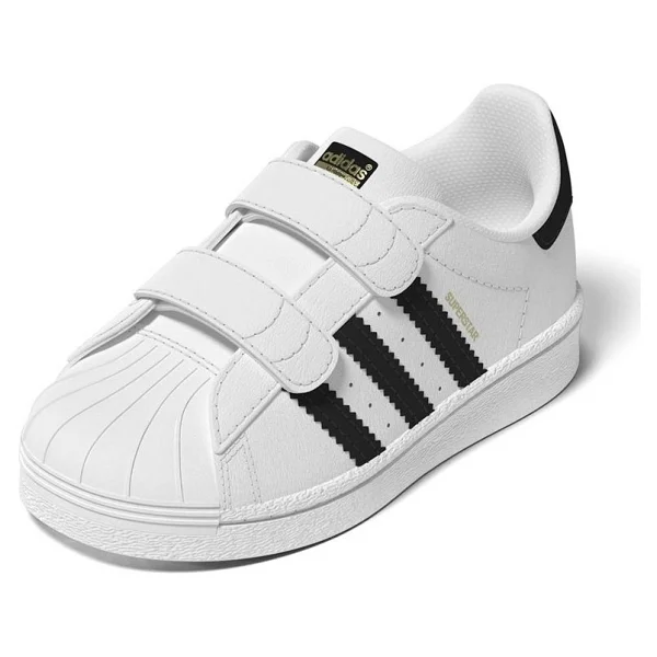Adidas Superstar Cf I Bebek Spor Ayakkabı Beyaz-Siyah Ef4842 - Görsel 8