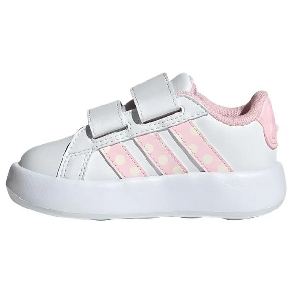Adidas X Disney Minnie Mouse Grand Court Cf I Jr8130 Beyaz-Pembe Bebek Spor Ayakkabı - Görsel 10