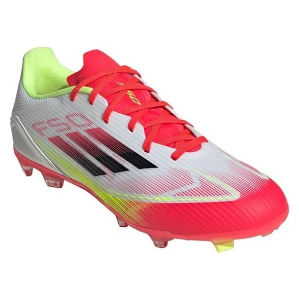 Adidas F50 League Fg/Mg Ie1289 Beyaz-Kırmızı Erkek Krampon - Görsel 10