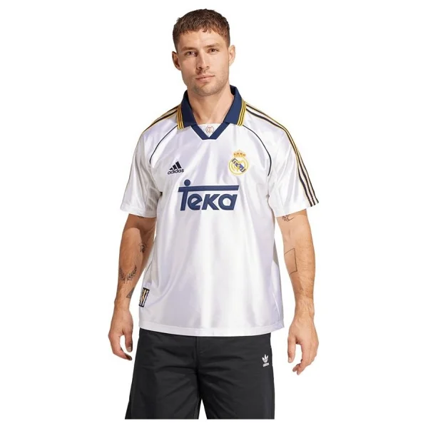 Adidas Performance Jj3801 Real Madrid 99/00 Home Jersey - Beyaz - Görsel 8