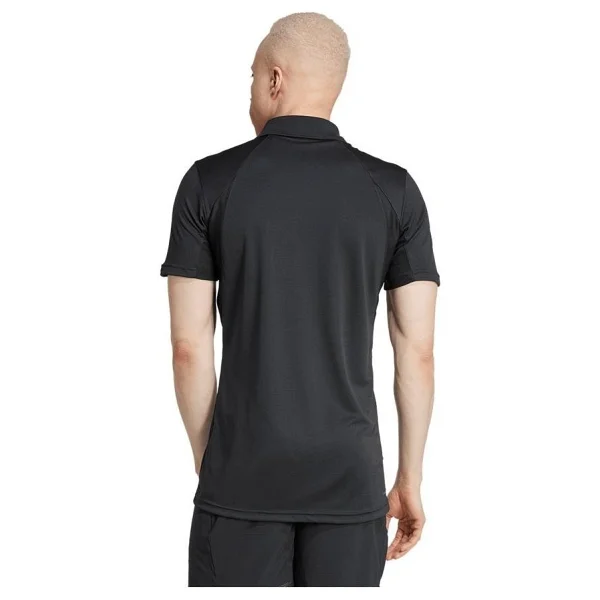 Adidas Tennis Climacool Freelift Jh3381 Siyah Kısa Kollu Polo Yaka Erkek Spor Tişört - Görsel 5
