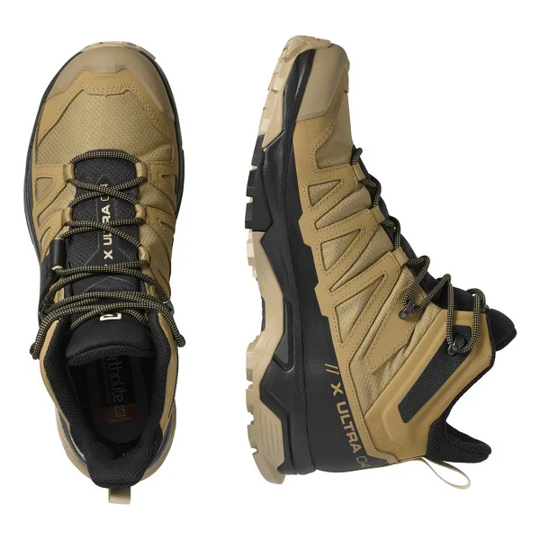 Salomon X Ultra 4 Mid Gore-Tex L41294100 Su Geçirmez Bej Erkek Outdoor Bot - Görsel 10