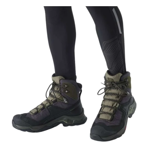Salomon Quest Element Gore-Tex L41457100 Su Geçirmez Haki Erkek Outdoor Bot - Görsel 9