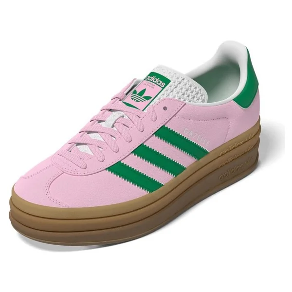 Adidas Gazelle Bold IE0420 Pembe-Yeşil Kadın Spor Ayakkabı - Görsel 2