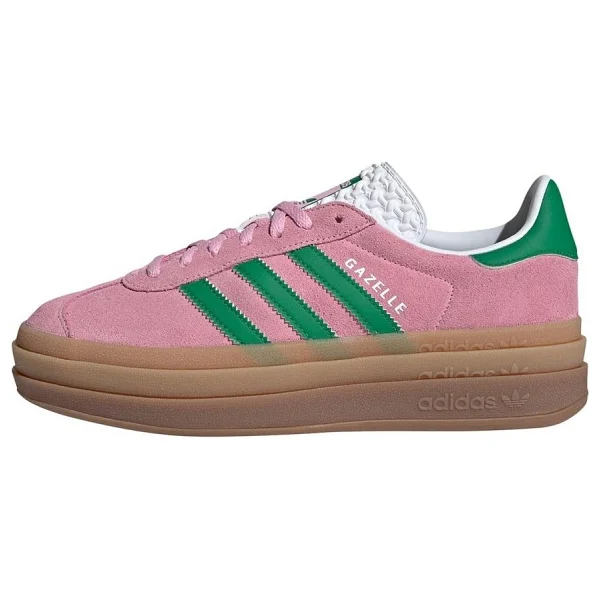 Adidas Gazelle Bold IE0420 Pembe-Yeşil Kadın Spor Ayakkabı - Görsel 3