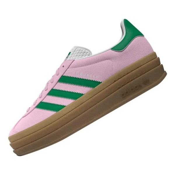 Adidas Gazelle Bold IE0420 Pembe-Yeşil Kadın Spor Ayakkabı - Görsel 4