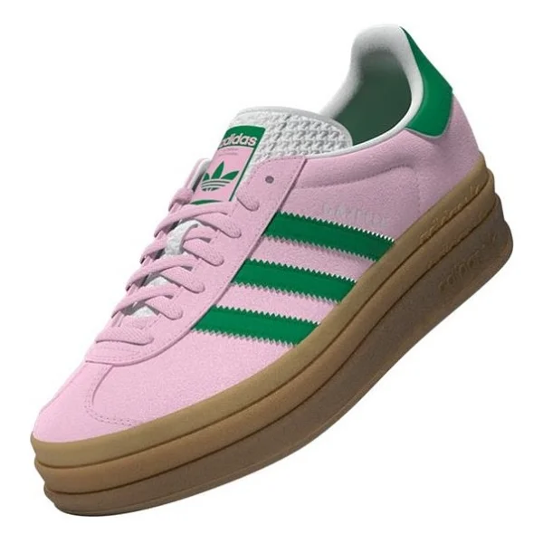 Adidas Gazelle Bold IE0420 Pembe-Yeşil Kadın Spor Ayakkabı - Görsel 5