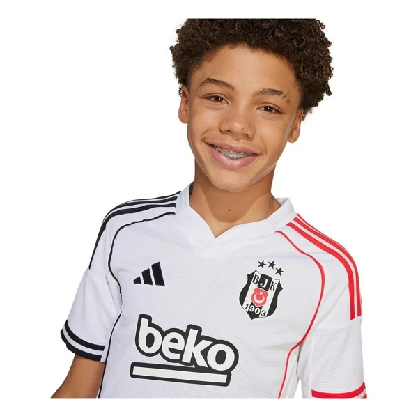 Adidas Jn9936 2025/2026 İç Saha Çocuk Beşiktaş Forması - Görsel 5