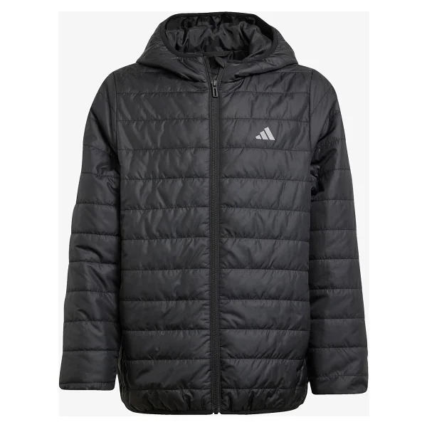 Adidas Essentials Light Padded Jl7444 Kapüşonlu Siyah Çocuk Şişme Mont - Görsel 4
