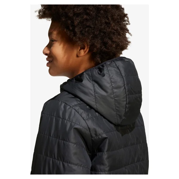 Adidas Essentials Light Padded Jl7444 Kapüşonlu Siyah Çocuk Şişme Mont - Görsel 7