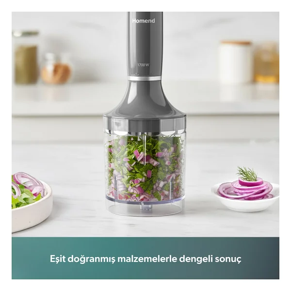Homend Handmaid 1936h 1700 W Blender Seti - Görsel 3