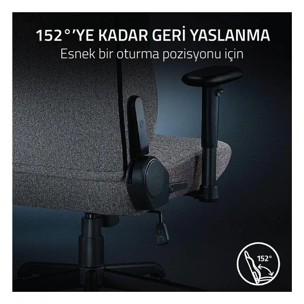 Razer İskur V2 X Açık Gri Oyuncu Koltuğu - Görsel 10