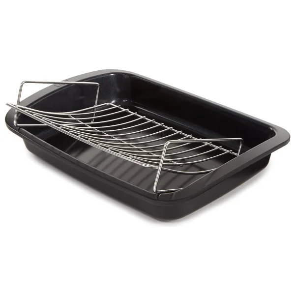 Berghoff Leo Graphite Çıkarılabilir Raflı 42x28 Cm Izgara Güveç - Görsel 6