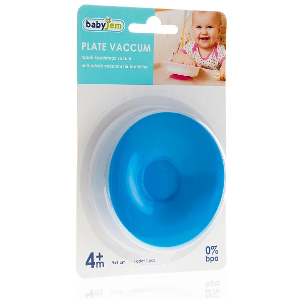Babyjem Mavi Tabak Bardak Vakumu - Görsel 4