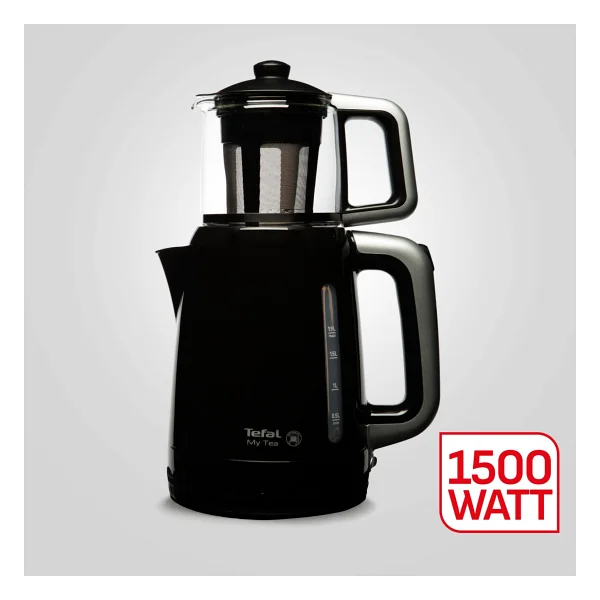 Tefal My Tea Siyah 1500 W Cam Demlikli Çay Makinesi - Görsel 6