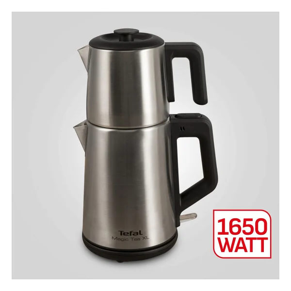 Tefal Magic Tea XL 1650 W Çelik Inox Çay Makinesi - Görsel 8
