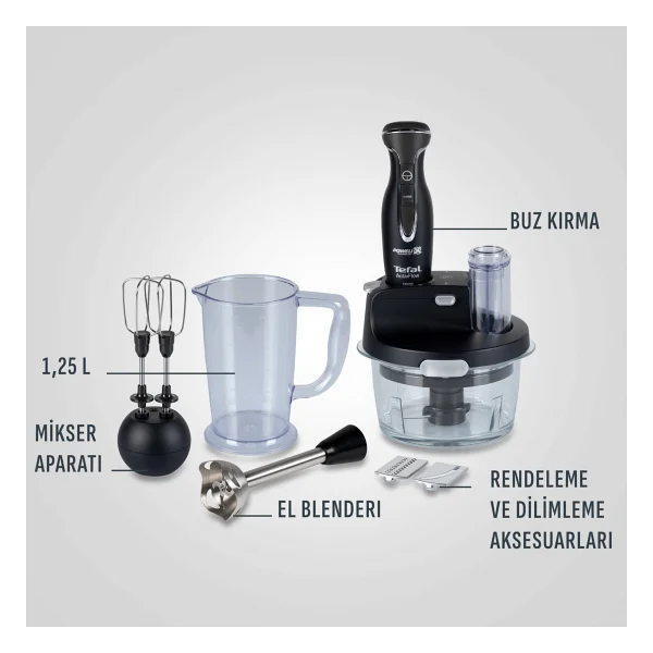 Tefal Powelix Activflow Expert 1500 W Blender Seti - Görsel 5