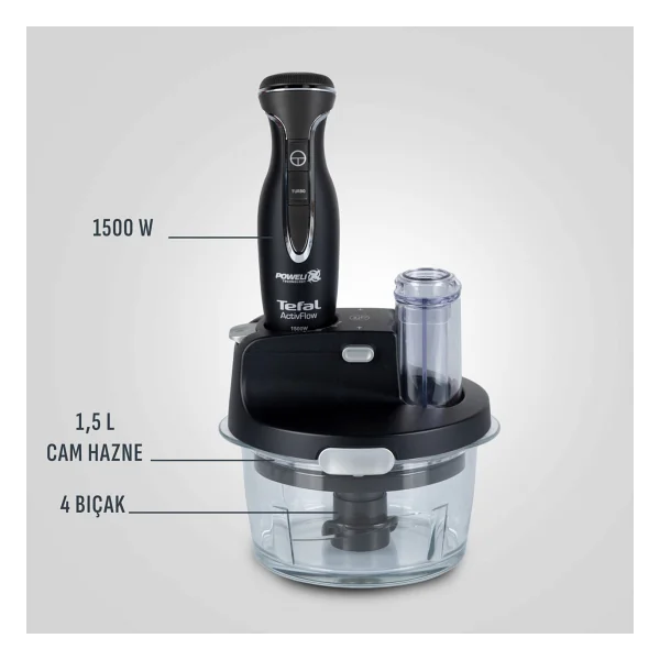 Tefal Powelix Activflow Expert 1500 W Blender Seti - Görsel 6