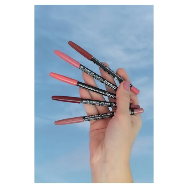 Flormar Waterproof Lipliner 246 Rosebush Dudak Kalemi - Görsel 6