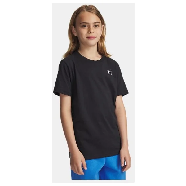 Under Armour Sportstyle Lc 1389962-100 Beyaz Kısa Kollu Bisiklet Yaka Çocuk Tişört - Görsel 6