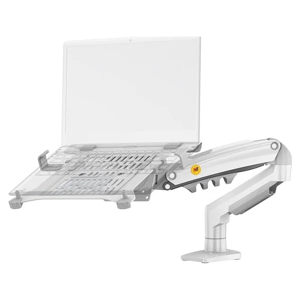 North Bayou Nb F80-Fp Beyaz Hareketli Laptop Standı - Görsel 6