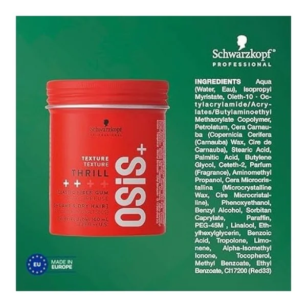 Osis 3 Thrill Lifli Doku Veren Gum Wax 100 Ml - Görsel 4