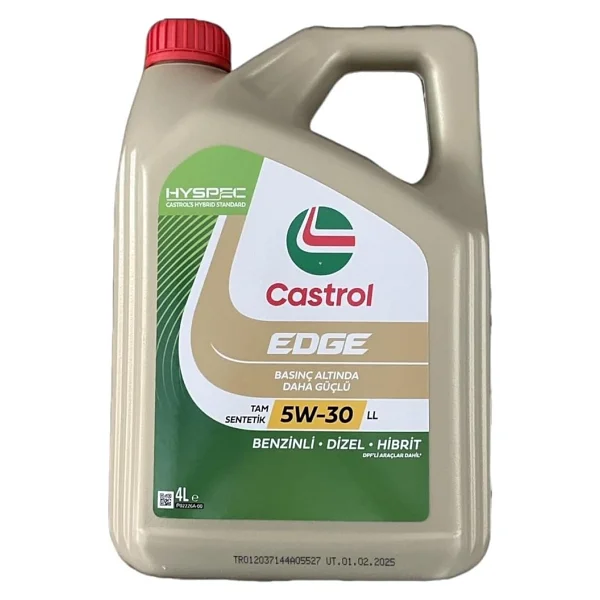 Castrol Edge 5w-30 Ll 4 Lt Motor Yağı - 2025 - Görsel 5